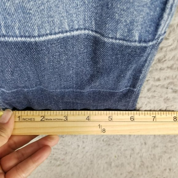 3x1 Jeans Womens 25 Spectrum Medium Wash Stretch Mid Rise Crop - Picture 8 of 15